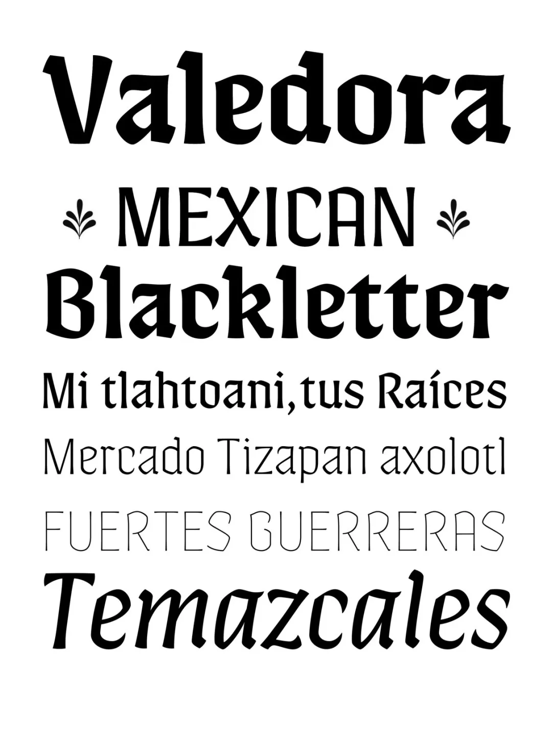 Espécimen Tipográfico