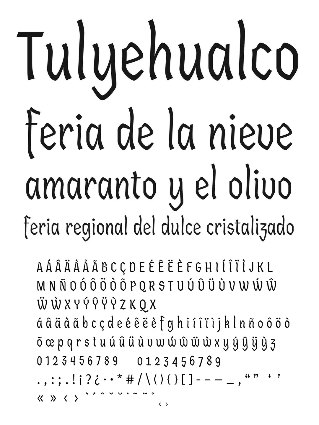Espécimen Tipográfico