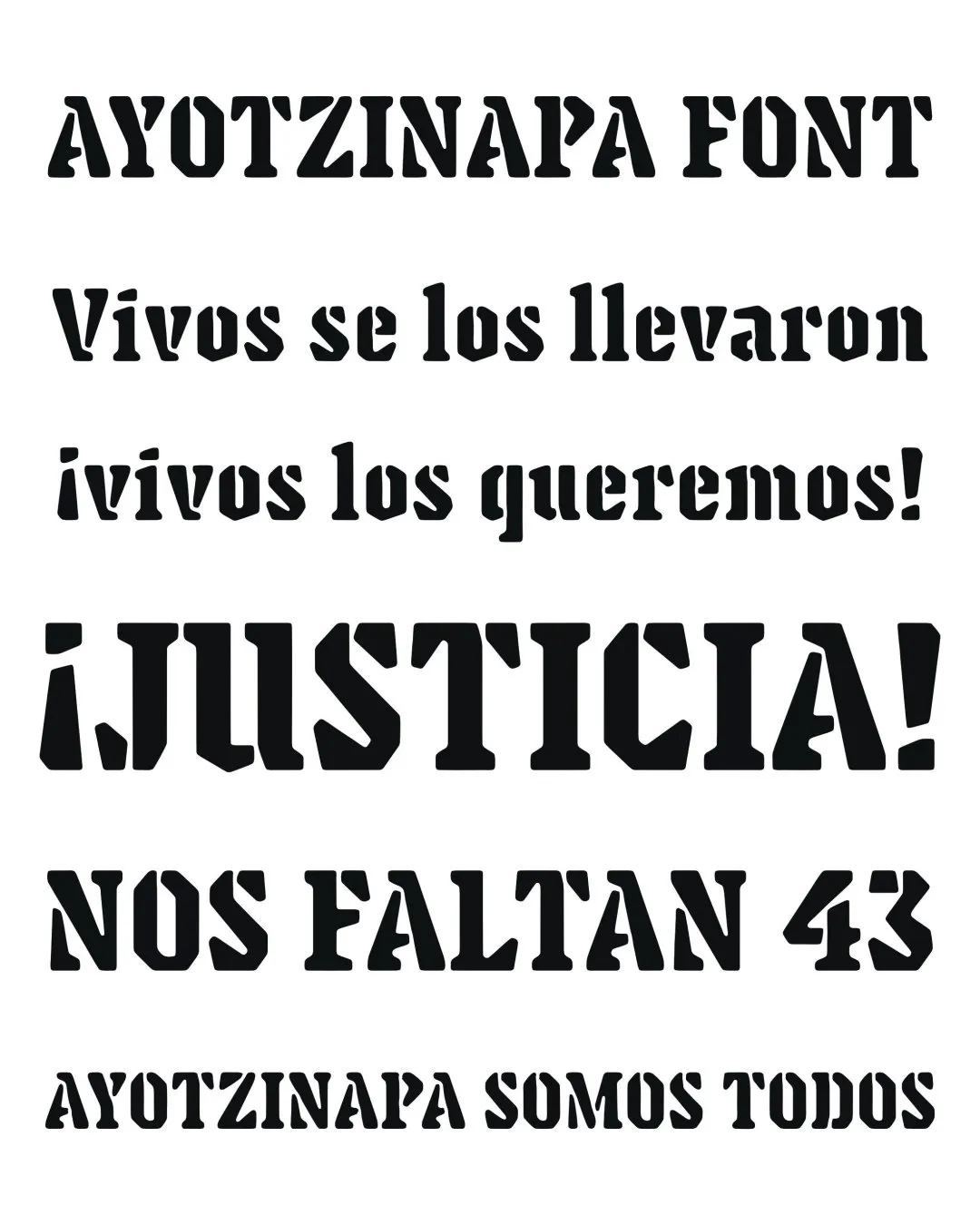 Espécimen Tipográfico
