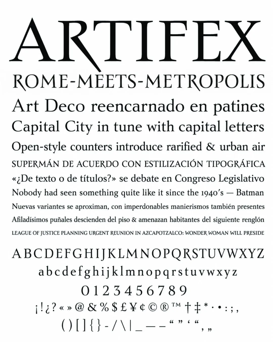 Specimen Artifex