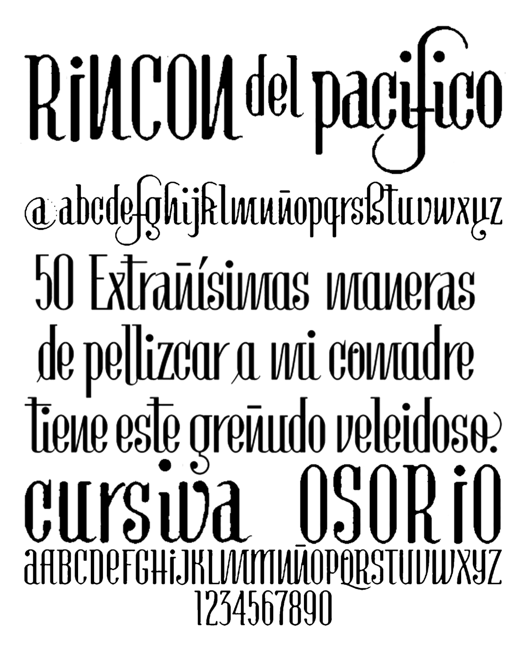 Espécimen Tipográfico