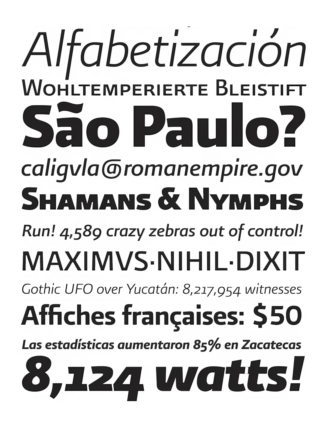 Espécimen Tipográfico