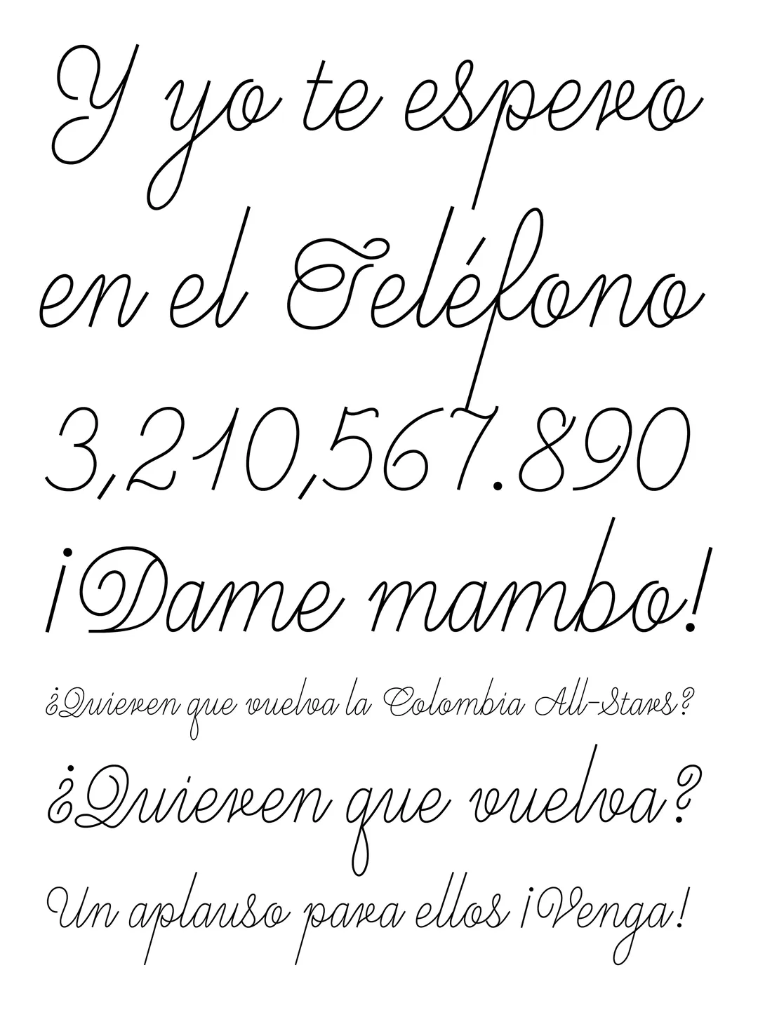 Espécimen Tipográfico