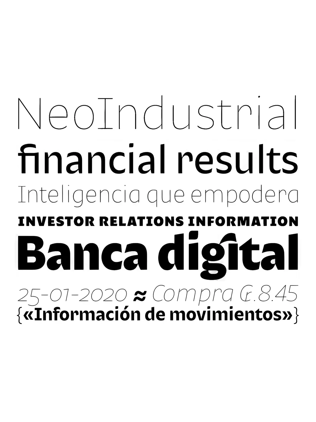 Espécimen Tipográfico