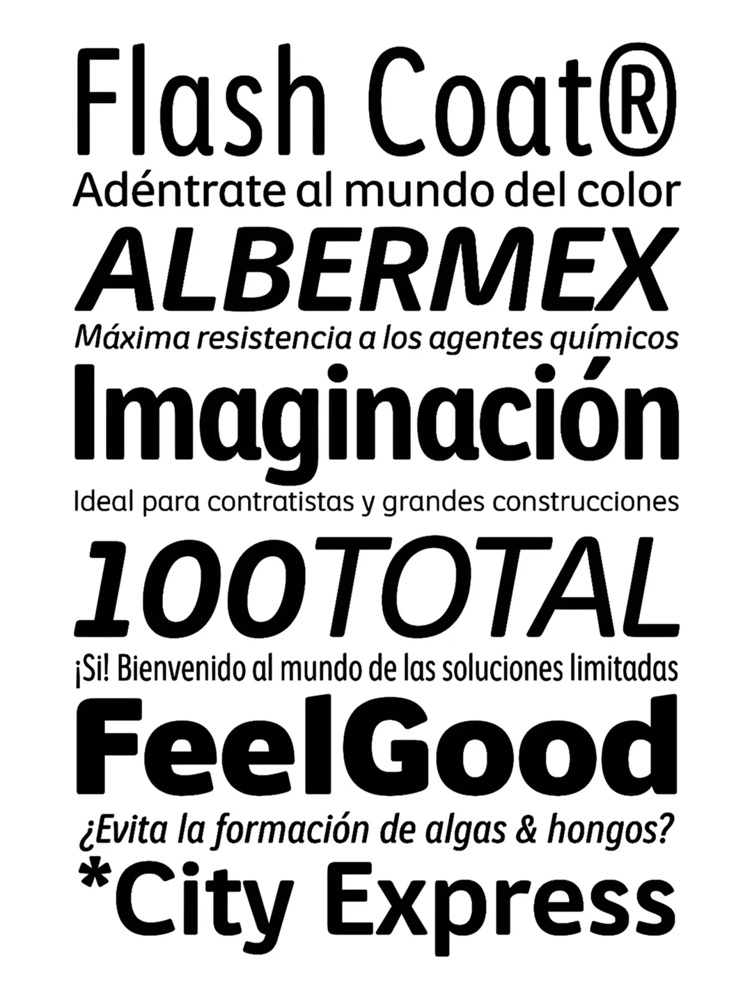 Espécimen Tipográfico