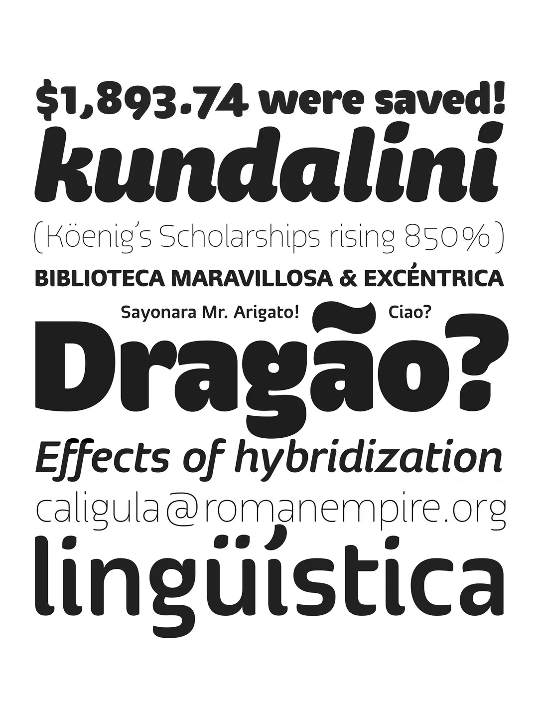 Espécimen Tipográfico