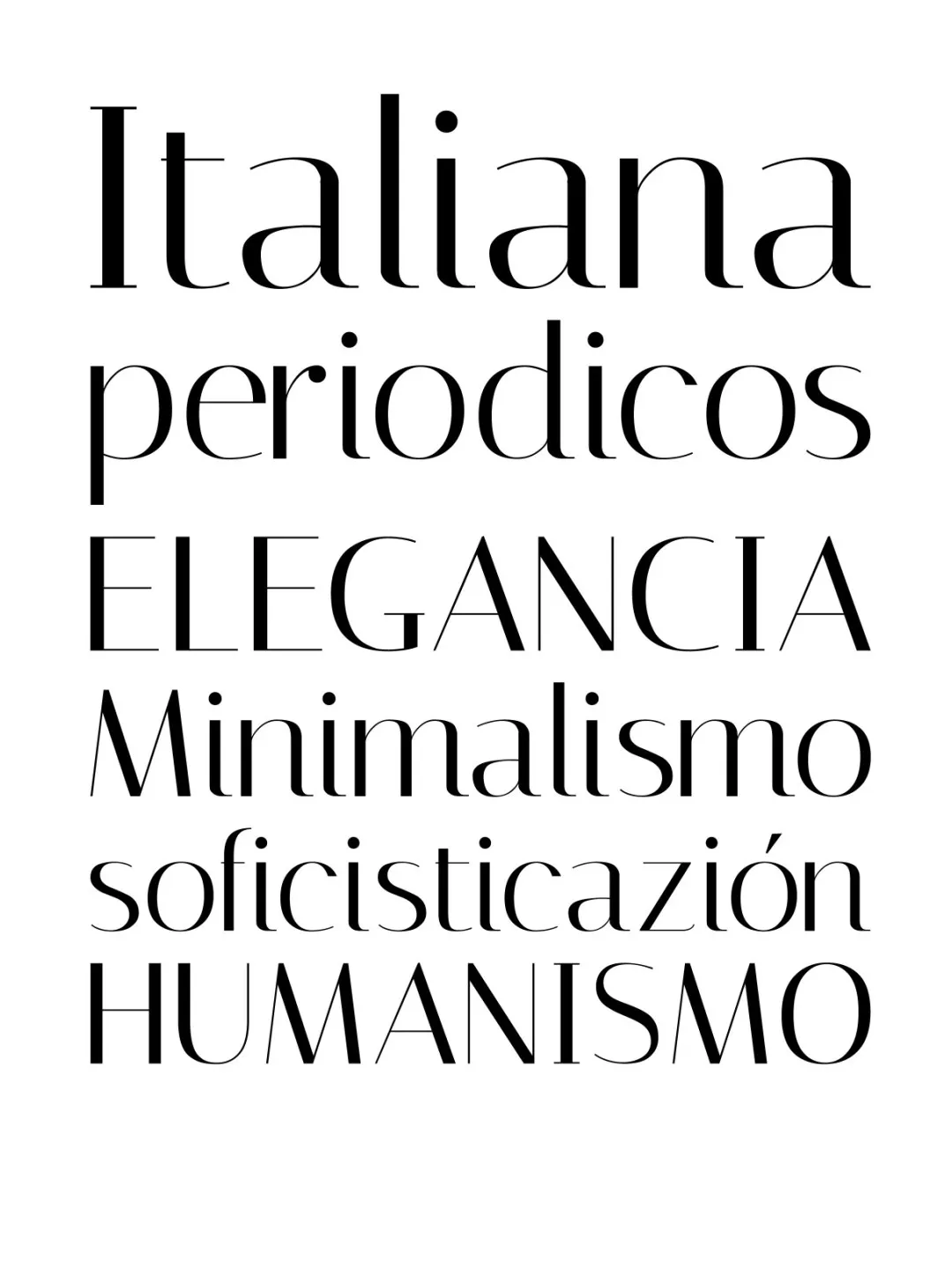 Espécimen Tipográfico