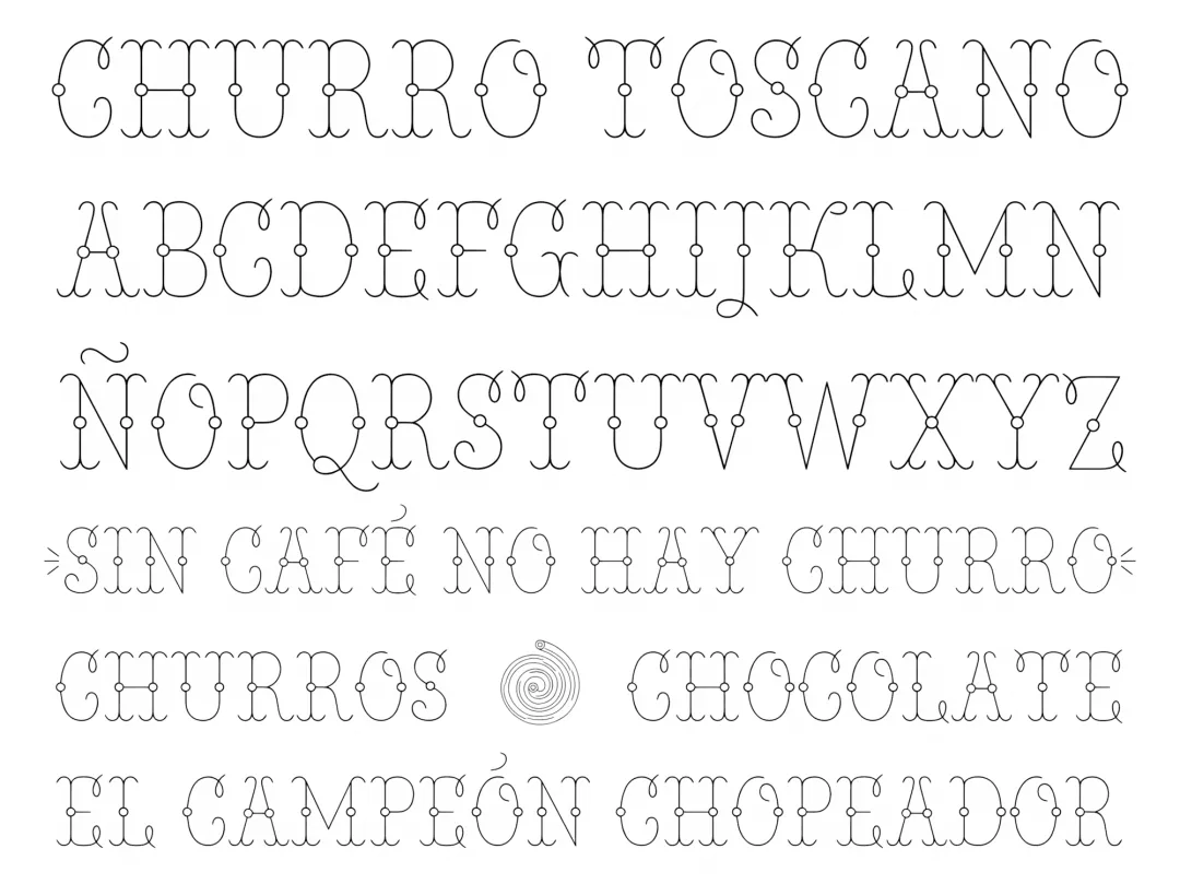 Specimen Churro Toscano