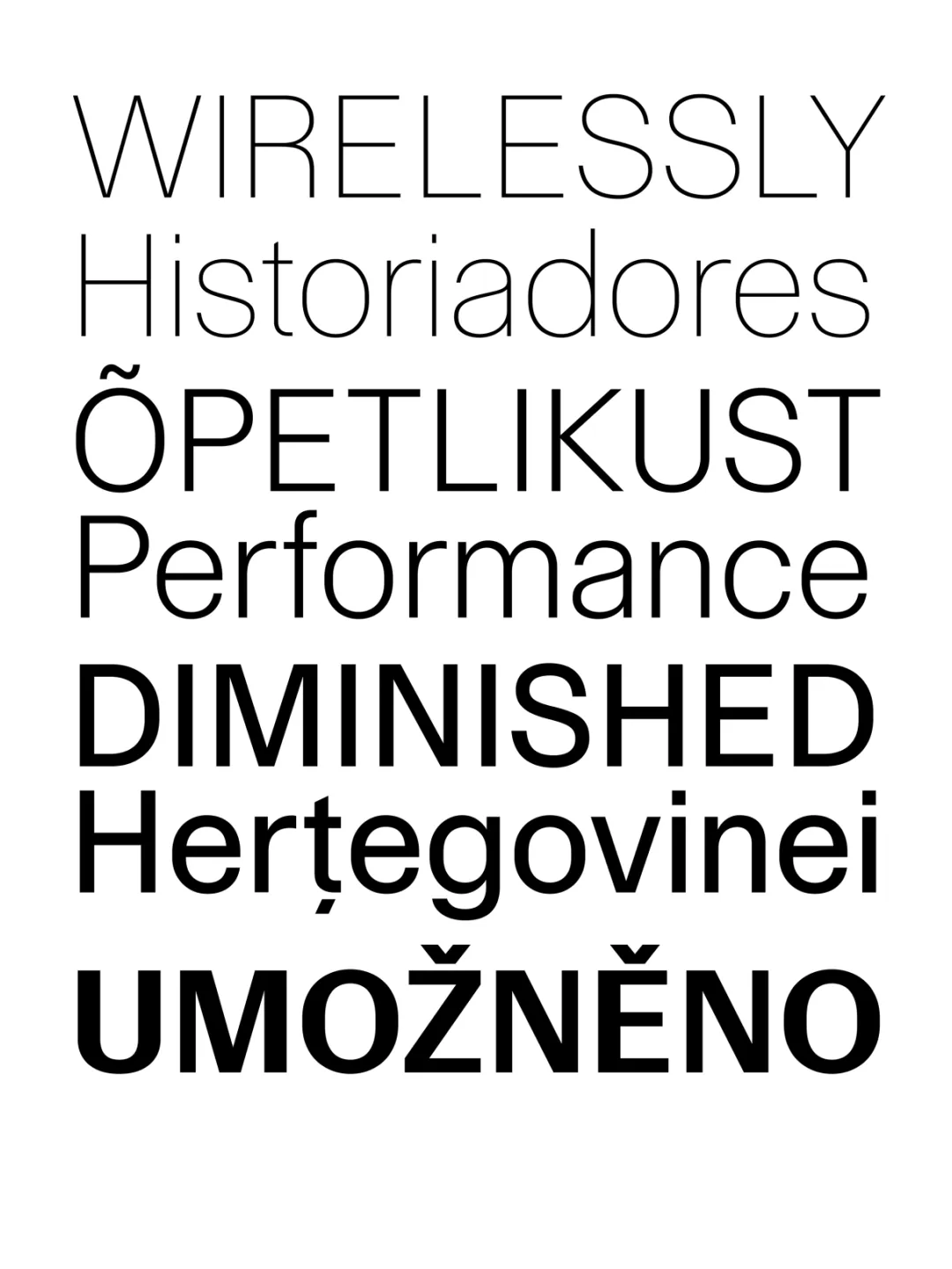 Espécimen Tipográfico